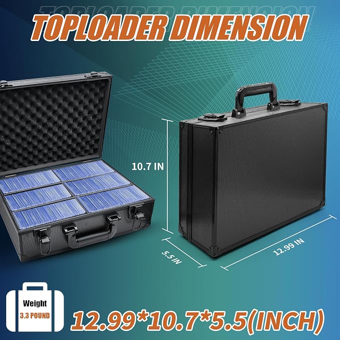 JIFTOK Top Loaders Case for Cards, Portable Toploader Storage Box for 3" x 4" - Image 6