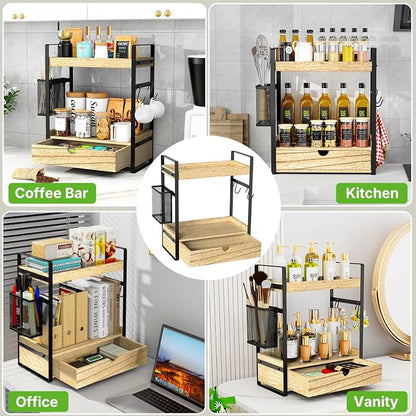 2-Tier Bathroom Counter Organizer - Image 6