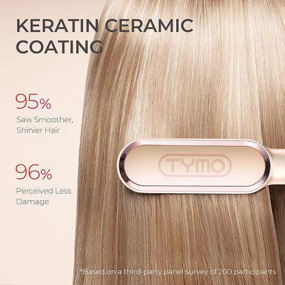 TYMO Ring Hair Straightener Brush – Hair Straightening Iron - Image 2