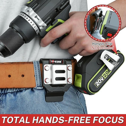 KUNN Drill Holder for Tool Belt, Drill Belt Clip & Tape Measure Holster | - Image 5