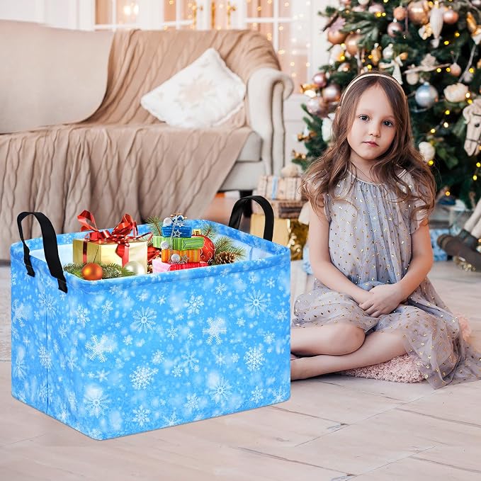 MAIZMZ Girls Storage Basket Kids Gift Storage Bins Foldable Closet Organizer - Image 4