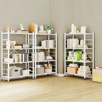 Fenbeli Foldable Shelves with Wheels - Image 8