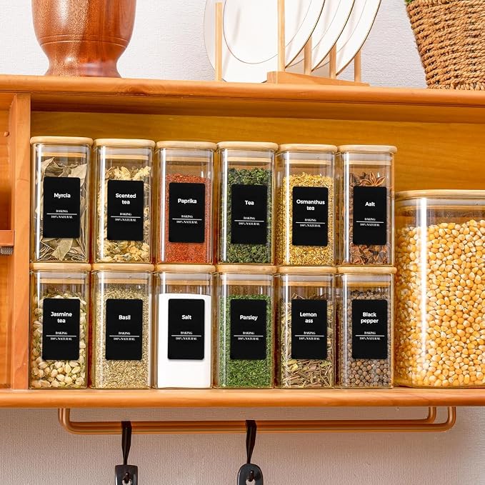 ComSaf 16Pcs Glass Spice Jars - Image 7
