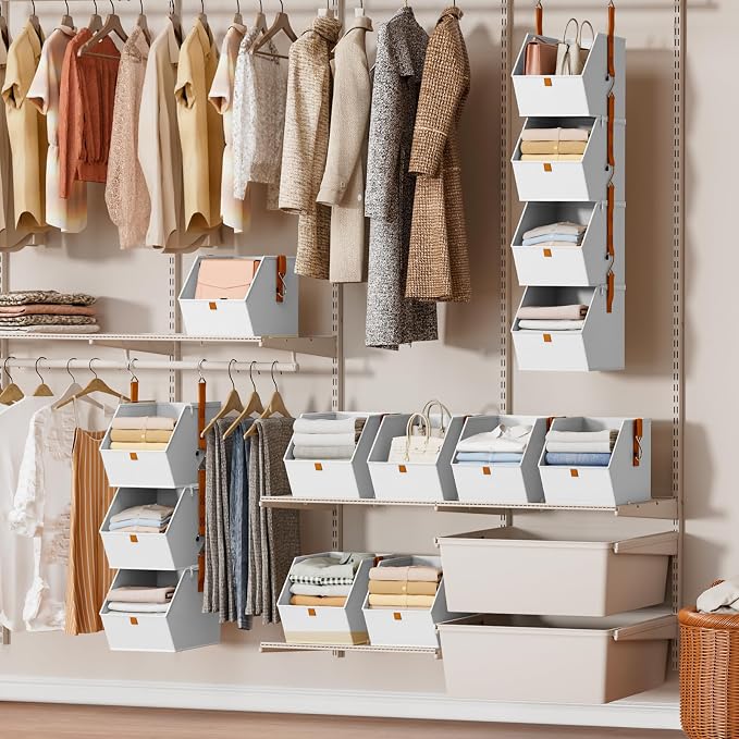 Hanging Closet Organizer 4 Tier - Image 2