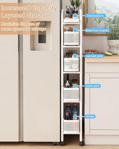 UMDONX Slim Storage Cart 5 Tier - Image 7