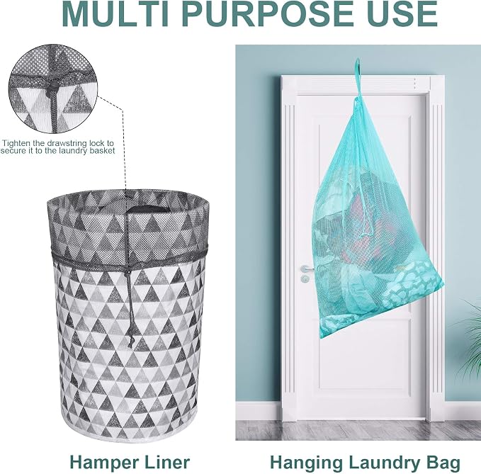 Laundry Bags, Mesh Heavy Duty 24" x 36" - Image 6