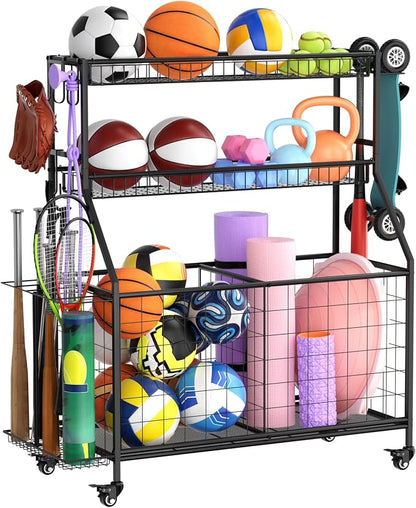 Sports Equipment Garage Organizer by WUC
