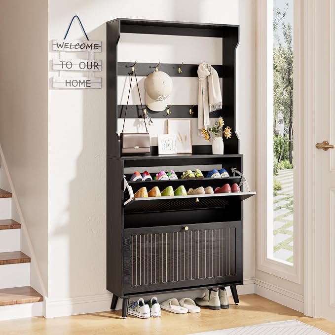 Fsbecl Shoe Cabinet for Entryway - Image 7