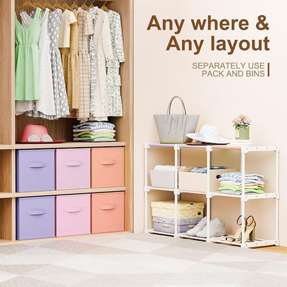 Briwooody 9 Cube Storage Organizer Bins - Image 6