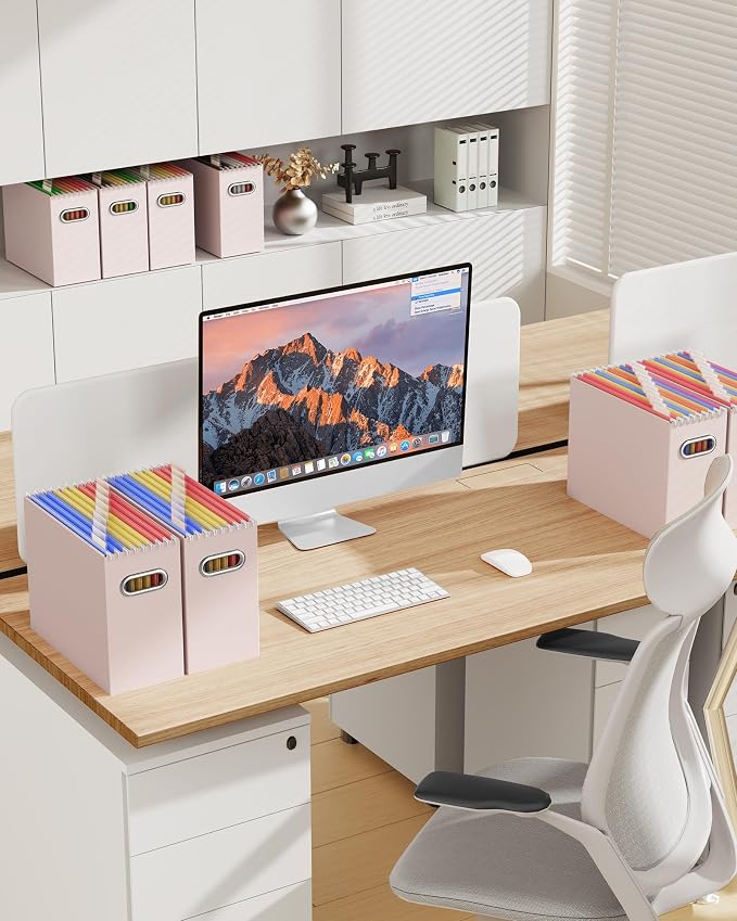 Portable Collapsible Cardboard File Box - Image 3
