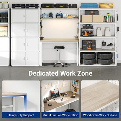 FLEXIMOUNTS 117" W Modular Garage Storage Cabinet - Image 3