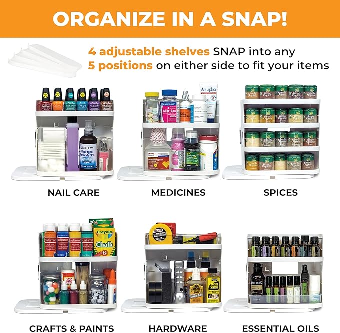 Spice Rack Organizer for Cabinet - Image 4