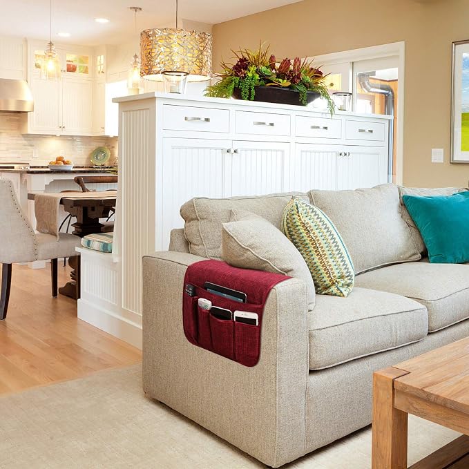 Sofa Armrest Organizer Non-Slip Remote Control Holders - Image 5