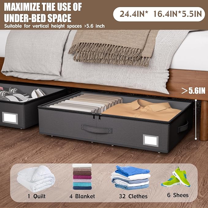 EE-RoomWorld Underbed Storage - Image 2