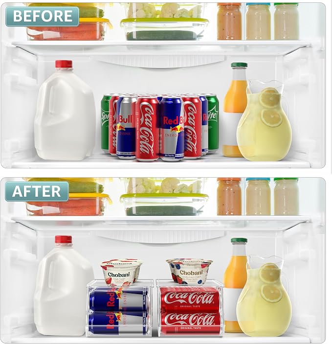 Sorbus Skinny Soda Can Organizer - Image 5