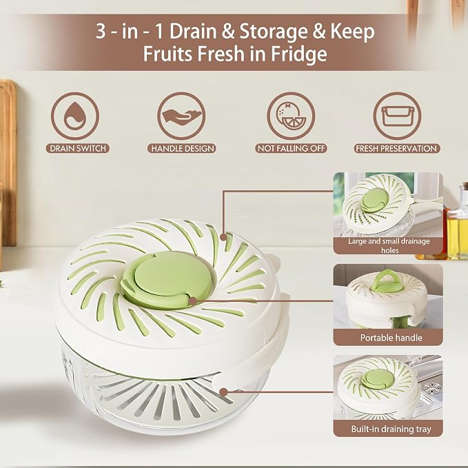 2025 New Upgrade Large Fruit Washing Bowl - Image 6