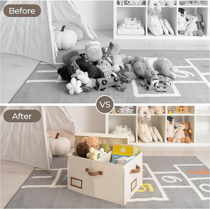 StorageWorks Large Clothes Storage Bins, Fabric Boxes - Image 8