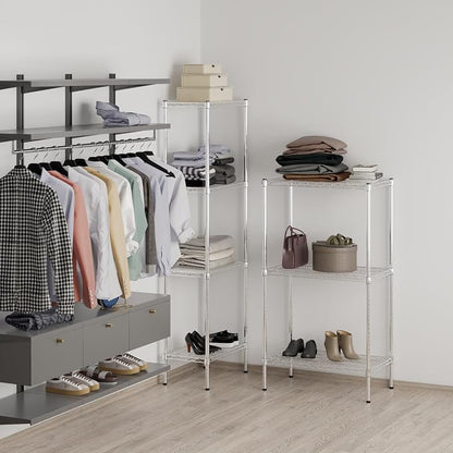18" Deep x 30" Wide x 54" Height Wire Shelving Kit | 3-Tier | NSF Commercial - Image 6