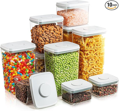 Airtight Pop Food Containers by Tourdeus