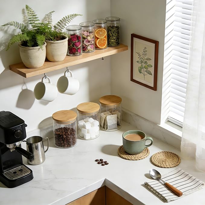 TBWIND 17oz Round Glass Storage Containers - Image 4