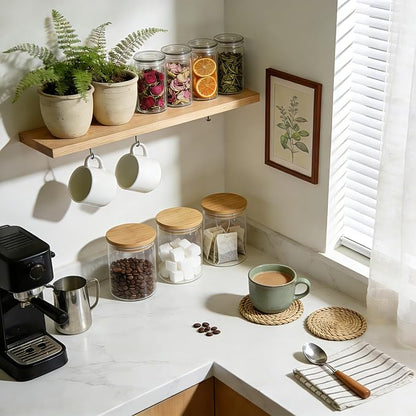 TBWIND 17oz Round Glass Storage Containers - Image 4