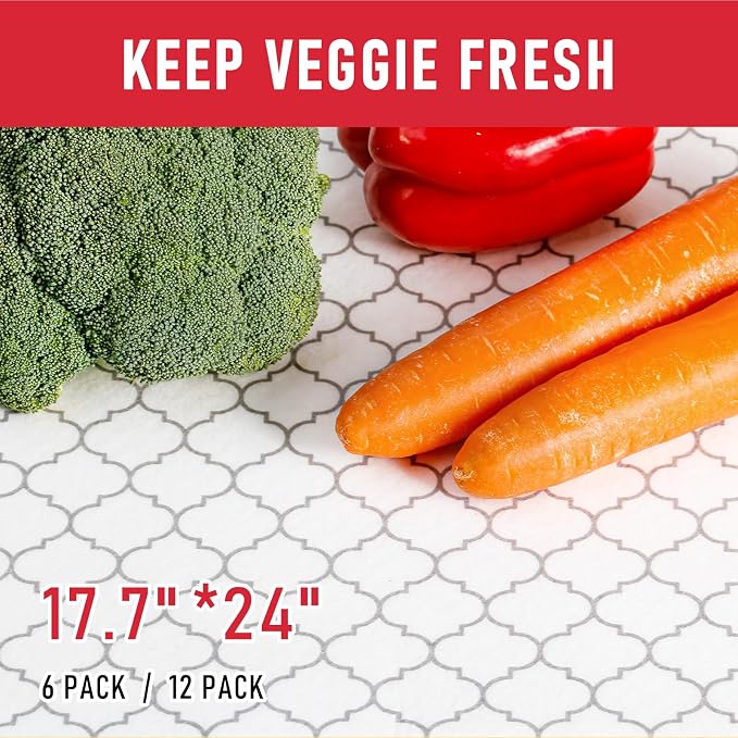 Cooyes 2 in 1 Refrigerator Liners & Fresh mats - Image 5