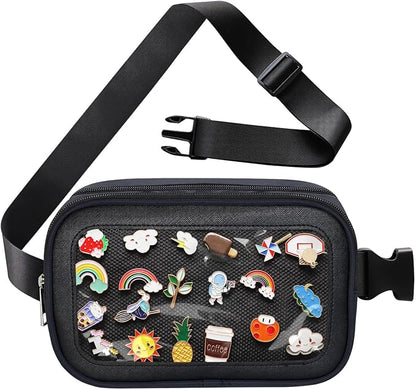 Pin Bag Fanny Pack, Ita Bag Storage Pins Crossbody Belt Bags by PainZieteg
