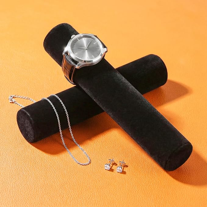 Bracelet Display Holder with Clear Lid, Jewelry Storage Organizer Box Case with - Image 4