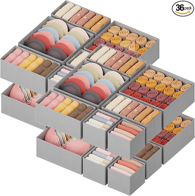 Lifewit Underwear Drawer Organizer by Lifewit