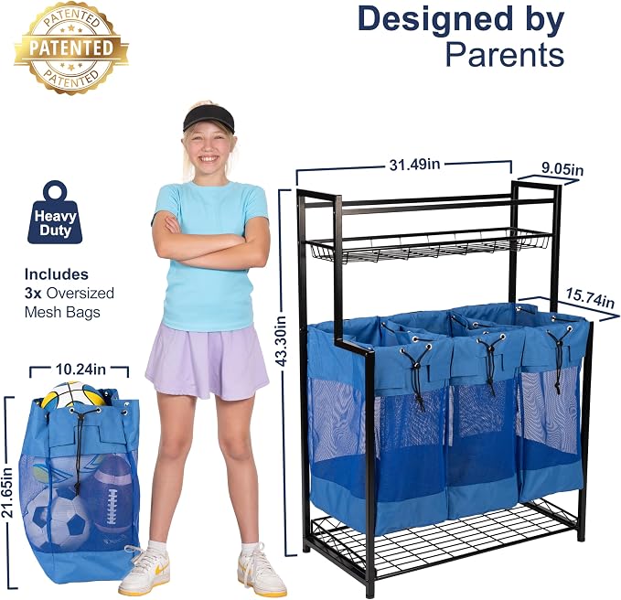 KASSELL Garage Sports Organizer Storage rack - Image 9