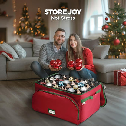 HOLDN’ STORAGE Premium Christmas Ornament Storage Container - Image 2