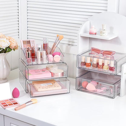 Vtopmart 5 Tier Clear Makeup Organizer - Image 2