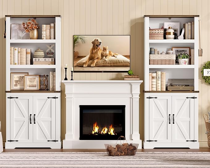 TEENFON 70.9in Tall Storage Cabinet - Image 7