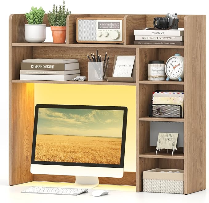 Tangkula Desktop Bookshelf by TANGKULA