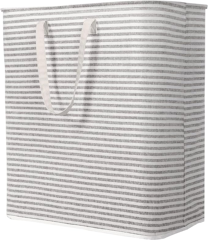 Lifewit 105L Large Collapsible Laundry Hamper, Tall Foldable Dirty Clothes by Lifewit