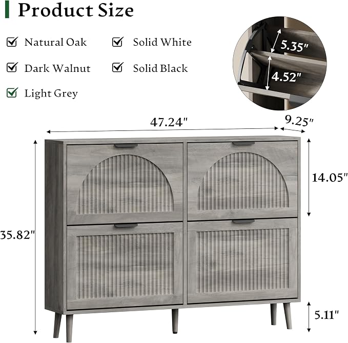 Xixini Shoe Storage Cabinet - Image 2
