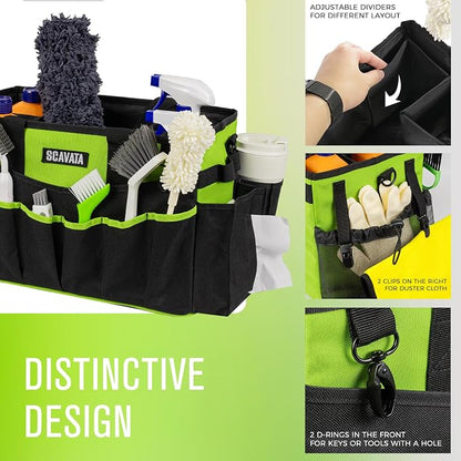 Wearable Cleaning Caddy Bag, Cleaning Caddy Supplies Organizer - Image 3