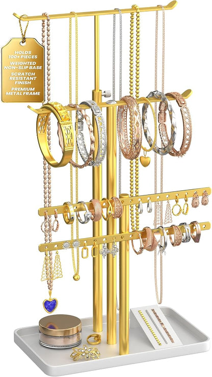 Jewelry Tower Stand Organizer for Women by SoCalButtercup