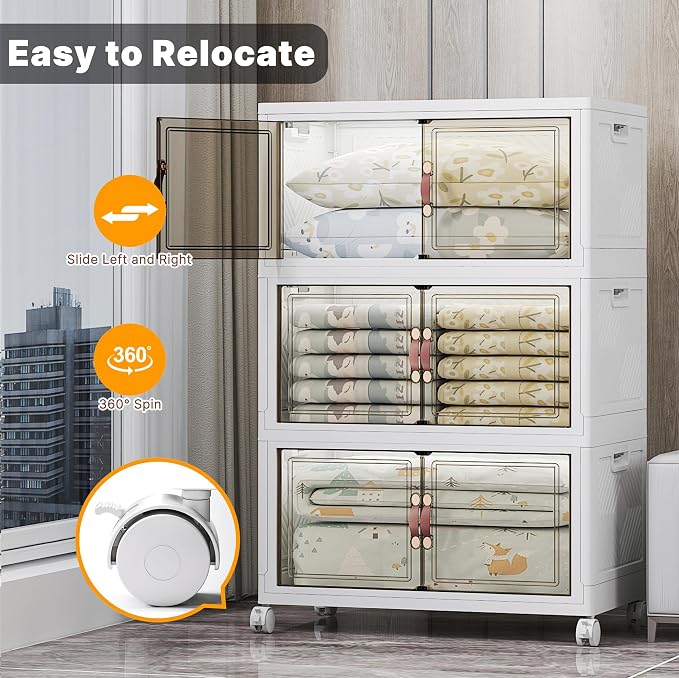 Extra Large Stackable Storage Bins - Image 5