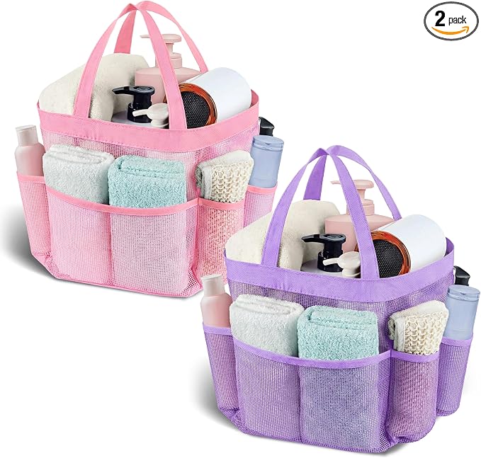 Mesh Shower Caddy Portable by Attmu