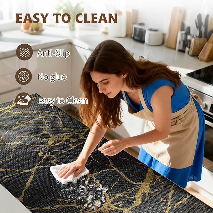 2-Layer Drawer and Shelf Liner for Kitchen Cabinet: 23.6in X 20Ft Non Slip - Image 4
