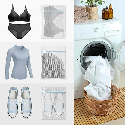 Laundry Bags for Delicates, Honeycomb Mesh, 12 x 16 Inches - Image 3