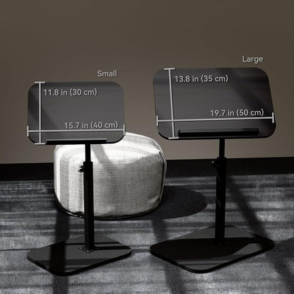Foldable End Table, Swivel and Turnable Desktop, TV Tray, Side Table - Image 2
