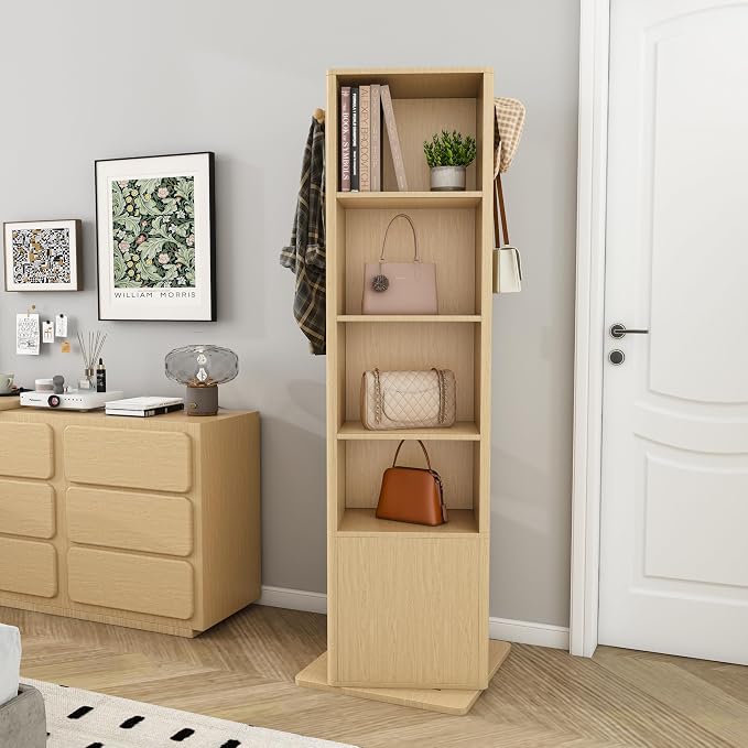 Montary 360° Rotating Makeup & Jewelry Cabinet - Image 8