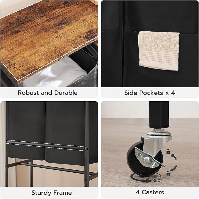HOOBRO Laundry Sorter, Laundry Basket - Image 8