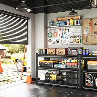 48" W Garage Shelving Heavy Duty, 1500LBS Loads Shelving Units and Storage Racks - Image 2