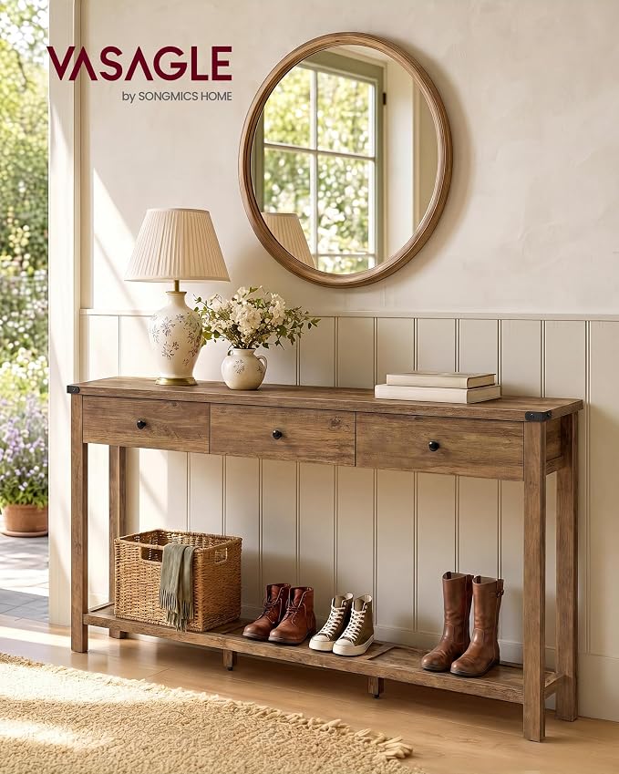 VASAGLE LIRY Collection Narrow Console Table - Image 3