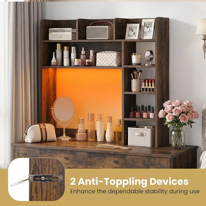 Tangkula Desktop Bookshelf - Image 8