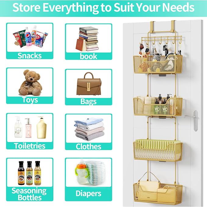 HapiRm Over The Door Organizer - Image 4