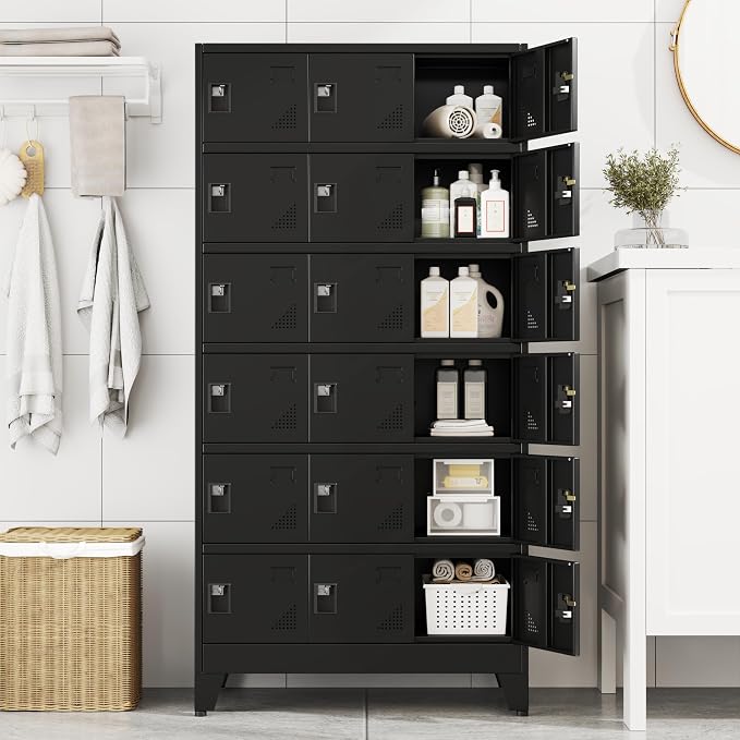 PAOFIN Metal Storage Lockers for Employees - Image 2